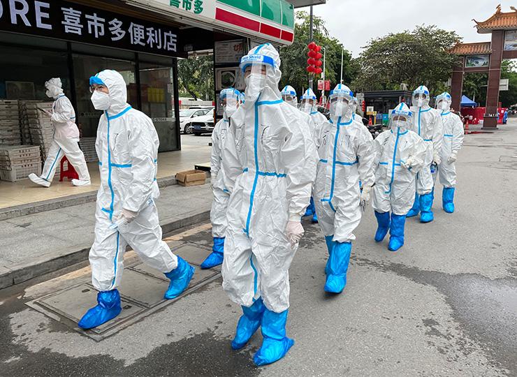 集团党员助力广州疫情封控区，筑牢抗疫“长城”